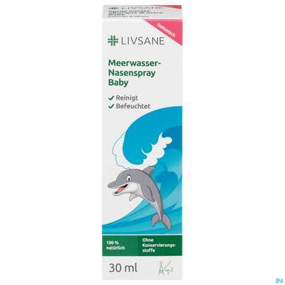 Nasenspray Livsane Meerwasser Baby 30ml, A-Nr.: 5732021 - 02