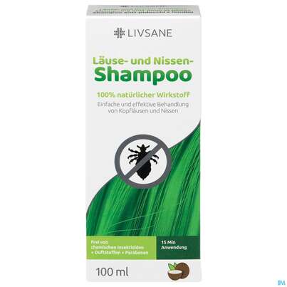 Shampoon Livsane Laeuse +nissen Natuerlich 100ml, A-Nr.: 5444322 - 02