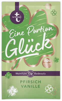 t: by tetesept Badesalz Eine Portion Glück 60g, A-Nr.: 4518314 - 01