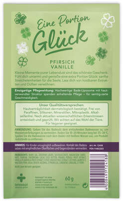 t: by tetesept Badesalz Eine Portion Glück 60g, A-Nr.: 4518314 - 02