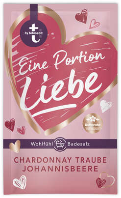 t: by tetesept Eine Portion Liebe 60g, A-Nr.: 4518308 - 01