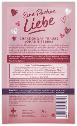 t: by tetesept Eine Portion Liebe 60g, A-Nr.: 4518308 - 02