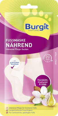 Burgit Nährende Fußmaskensocken 1Paar, A-Nr.: 4857714 - 01