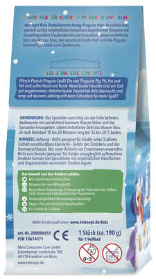 tetesept Kids Bade-Überraschung Pinguin Parade 1St., A-Nr.: 5932731 - 03