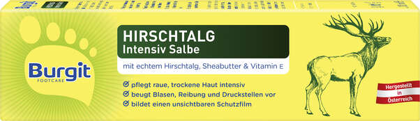 Burgit Hirschtalg Intensiv Salbe 100ml, A-Nr.: 4378741 - 03