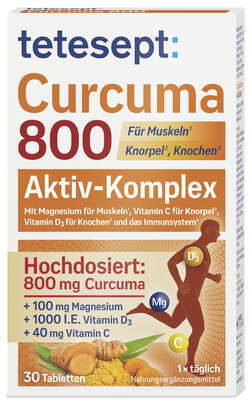 tetesept Curcuma 800MG FTBL, A-Nr.: 5954336 - 01