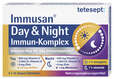 Sie sehen eine Packung TETESEPT Immusan Day & Night FTa 28ST, Produktbild: 01 TETESEPT Immusan Day & Night FTa 28ST, A-Nr.: 5882430 - 01