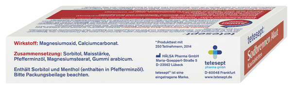 tetesept Sodbrennen Akut Kautabletten 20 St, A-Nr.: 4358129 - 04