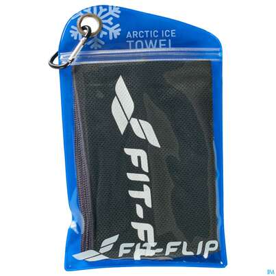 Sie sehen eine Packung Airflip Towel Schwarz 1st, Produktbild: 02 Airflip Towel Schwarz 1st, A-Nr.: 5682949 - 02
