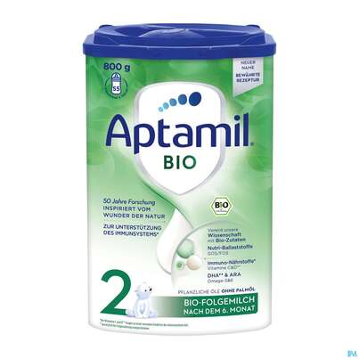Aptamil Milch-fertignahrung Bio 2 800g, A-Nr.: 5566858 - 01
