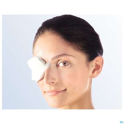 Sie sehen eine Packung Augenkompressen Pro-ophta Unsteril 5,3x 6,6cm 5st, Produktbild: 01 Augenkompressen Pro-ophta Unsteril 5,3x 6,6cm 5st, A-Nr.: 5460232 - 01