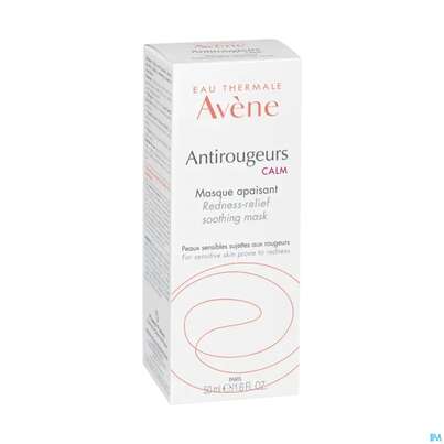 Sie sehen eine Packung Avene Antirougeurs Calm/ruhe Maske Beruhigend 50ml, Produktbild: 01 Avene Antirougeurs Calm/ruhe Maske Beruhigend 50ml, A-Nr.: 3864853 - 01