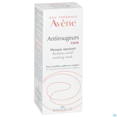 Sie sehen eine Packung Avene Antirougeurs Calm/ruhe Maske Beruhigend 50ml, Produktbild: 02 Avene Antirougeurs Calm/ruhe Maske Beruhigend 50ml, A-Nr.: 3864853 - 02