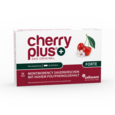Sie sehen eine Packung Montmorency Sauerkirschsaft + Sauerkirsch-Extrakt in einer Kapsel | Cherry PLUS Forte, Produktbild: 01 Montmorency Sauerkirschsaft + Sauerkirsch-Extrakt in einer Kapsel | Cherry PLUS Forte, A-Nr.: 5940067 - 01