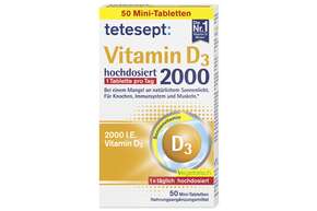 tetesept Vitamin D3 2000 Fta 50St, A-Nr.: 4775146 - 01