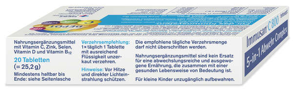 TETESEPT Immusan C800 5-in-1 TAB 20ST, A-Nr.: 5818194 - 04