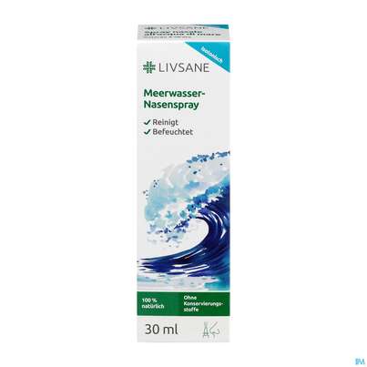 Nasenspray Livsane Meerwasser Abschwellend 30ml, A-Nr.: 5732015 - 01