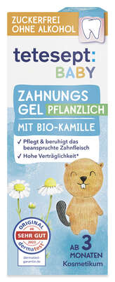 Sie sehen eine Packung Tetesept Baby Zähnchengel 10ML, Produktbild: 01 Tetesept Baby Zähnchengel 10ML, A-Nr.: 5876719 - 01