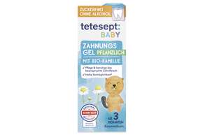 Sie sehen eine Packung Tetesept Baby Zähnchengel 10ML, Produktbild: 01 Tetesept Baby Zähnchengel 10ML, A-Nr.: 5876719 - 01