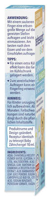Sie sehen eine Packung Tetesept Baby Zähnchengel 10ML, Produktbild: 03 Tetesept Baby Zähnchengel 10ML, A-Nr.: 5876719 - 03