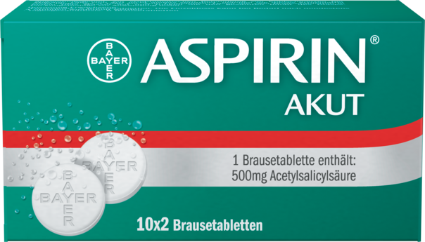 Aspirin® Akut - Brausetabletten, A-Nr.: 5529314 - 01