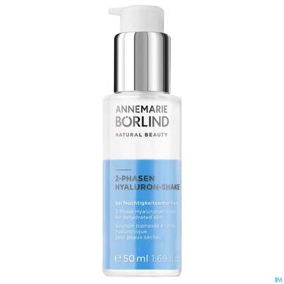 Sie sehen eine Packung Boerlind Hyaluron Shake 2 Phasen 60005 50ml, Produktbild: 02 Boerlind Hyaluron Shake 2 Phasen 60005 50ml, A-Nr.: 4855247 - 02