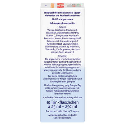 Sie sehen eine Packung Doppelherz system IMMUN + ARONIA - UNTERSTÜTZUNG DER ABWEHR, Produktbild: 03 Doppelherz system IMMUN + ARONIA - UNTERSTÜTZUNG DER ABWEHR, A-Nr.: 5678008 - 03