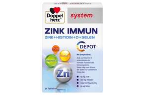 Doppelherz system ZINK IMMUN DEPOT + Histidin + D + Selen, A-Nr.: 5677919 - 01