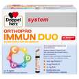 Sie sehen eine Packung Doppelherz system ORTHOPRO IMMUN DUO, Produktbild: 01 Doppelherz system ORTHOPRO IMMUN DUO, A-Nr.: 5896515 - 01