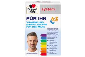 Doppelherz system FÜR IHN - Vitamine und Mineralstoffe für den Mann, A-Nr.: 5678899 - 01