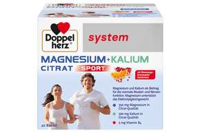 Doppelherz system MAGNESIUM + KALIUM CITRAT SPORT, A-Nr.: 5762507 - 01