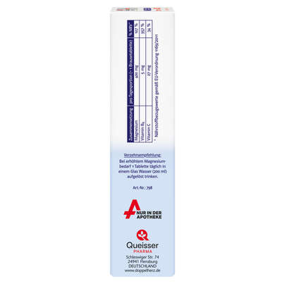 Sie sehen eine Packung Doppelherz system MAGNESIUM 400 CITRAT BRAUSETABLETTEN, Produktbild: 02 Doppelherz system MAGNESIUM 400 CITRAT BRAUSETABLETTEN, A-Nr.: 4338121 - 02