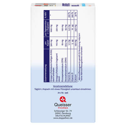 Sie sehen eine Packung Doppelherz system ANTARKTIS KRILL, Produktbild: 02 Doppelherz system ANTARKTIS KRILL, A-Nr.: 4118980 - 02