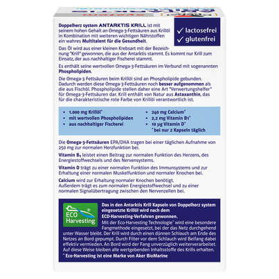 Sie sehen eine Packung Doppelherz system ANTARKTIS KRILL, Produktbild: 04 Doppelherz system ANTARKTIS KRILL, A-Nr.: 4118980 - 04