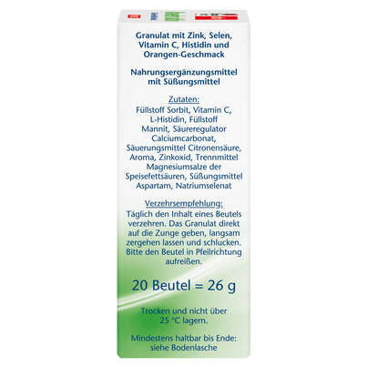 Doppelherz Abwehr DIRECT Zink + Selen + Histidin + Vitamin C, A-Nr.: 3478363 - 03