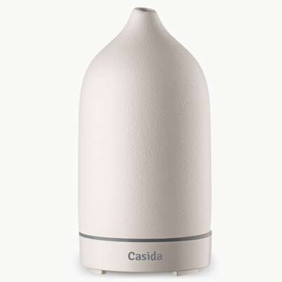 Moderner Keramik Aroma Diffuser mit LED-Beleuchtung Weiß, A-Nr.: 5741652 - 01