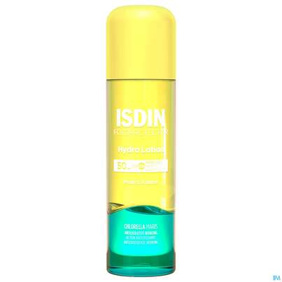 Sie sehen eine Packung Sonnenprodukte Isdin/fotoprotection Hydro Lotion Lsf 50 200ml, Produktbild: 02 Sonnenprodukte Isdin/fotoprotection Hydro Lotion Lsf 50 200ml, A-Nr.: 5570179 - 02