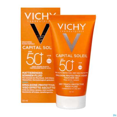 Sonnenprodukte Vichy Ideal Soleil Fluid Lsf50 Dry 50ml, A-Nr.: 3950512 - 12