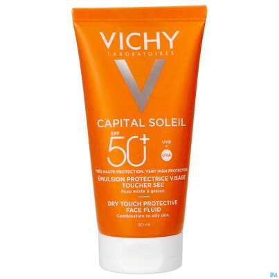 Sonnenprodukte Vichy Ideal Soleil Fluid Lsf50 Dry 50ml, A-Nr.: 3950512 - 16