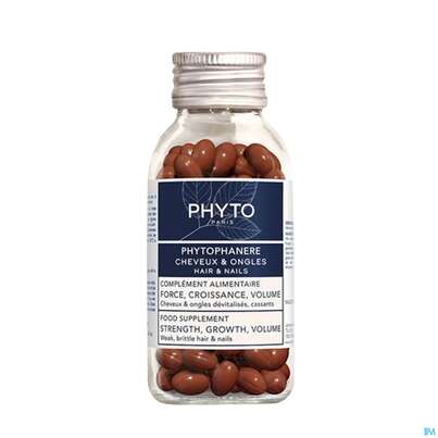 Sie sehen eine Packung Phytophanere Kapseln Haare +naegel 120st, Produktbild: 02 Phytophanere Kapseln Haare +naegel 120st, A-Nr.: 4049026 - 02