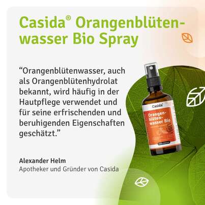 Sie sehen eine Packung Orangenblütenwasser Neroli Bio, Produktbild: 06 Orangenblütenwasser Neroli Bio, A-Nr.: 5779962 - 06