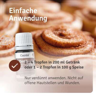 Bio Zimtöl zum Verzehr innerlich, A-Nr.: 5898922 - 08