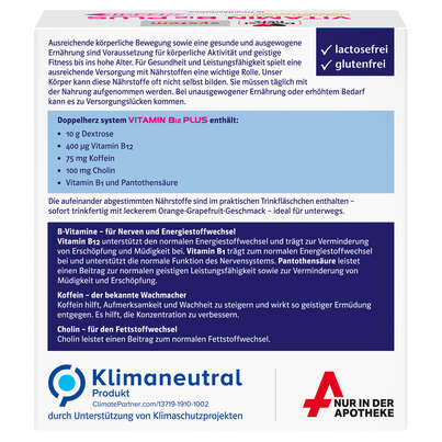 Doppelherz system VITAMIN B12 PLUS - LEISTUNG + ENERGIE + KONZENTRATION, A-Nr.: 3998890 - 04