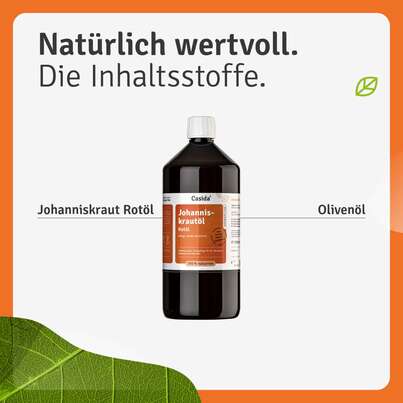 Sie sehen eine Packung Johanniskrautöl – Rotöl, Produktbild: 02 Johanniskrautöl – Rotöl, A-Nr.: 5752420 - 02