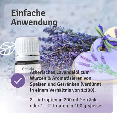 Bio Lavendelöl – Zum Verzehr, A-Nr.: 5898885 - 10