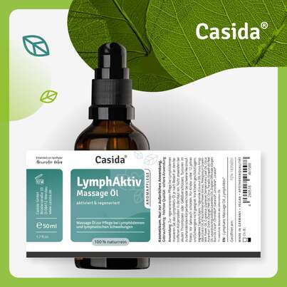 Sie sehen eine Packung LymphAktiv Massage Öl, Produktbild: 09 LymphAktiv Massage Öl, A-Nr.: 5731665 - 09