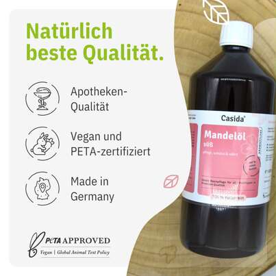 Mandelöl süß Naturrein, A-Nr.: 5752437 - 02