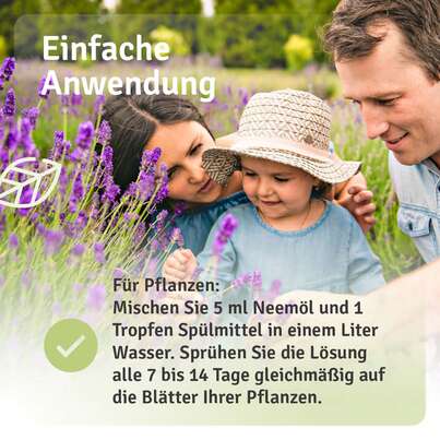 Sie sehen eine Packung Neemöl für Pflanzen & Kosmetik, Produktbild: 10 Neemöl für Pflanzen & Kosmetik, A-Nr.: 5898879 - 10