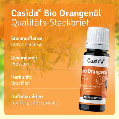 Sie sehen eine Packung Bio Orangenöl – Zum Verzehr, Produktbild: 03 Bio Orangenöl – Zum Verzehr, A-Nr.: 5898891 - 03
