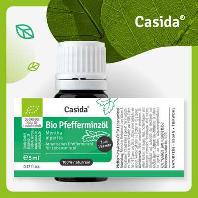 Bio Pfefferminzöl – Zum Verzehr, A-Nr.: 5898916 - 09